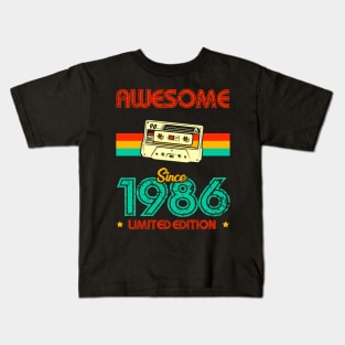 Awesome since 1986 Limited Edition Kids T-Shirt